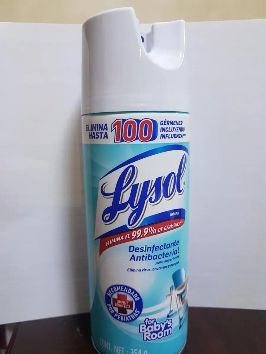 2 Lysol Desinfectante Antibacterial Spray Desinfecta Limpia Mercado Libre