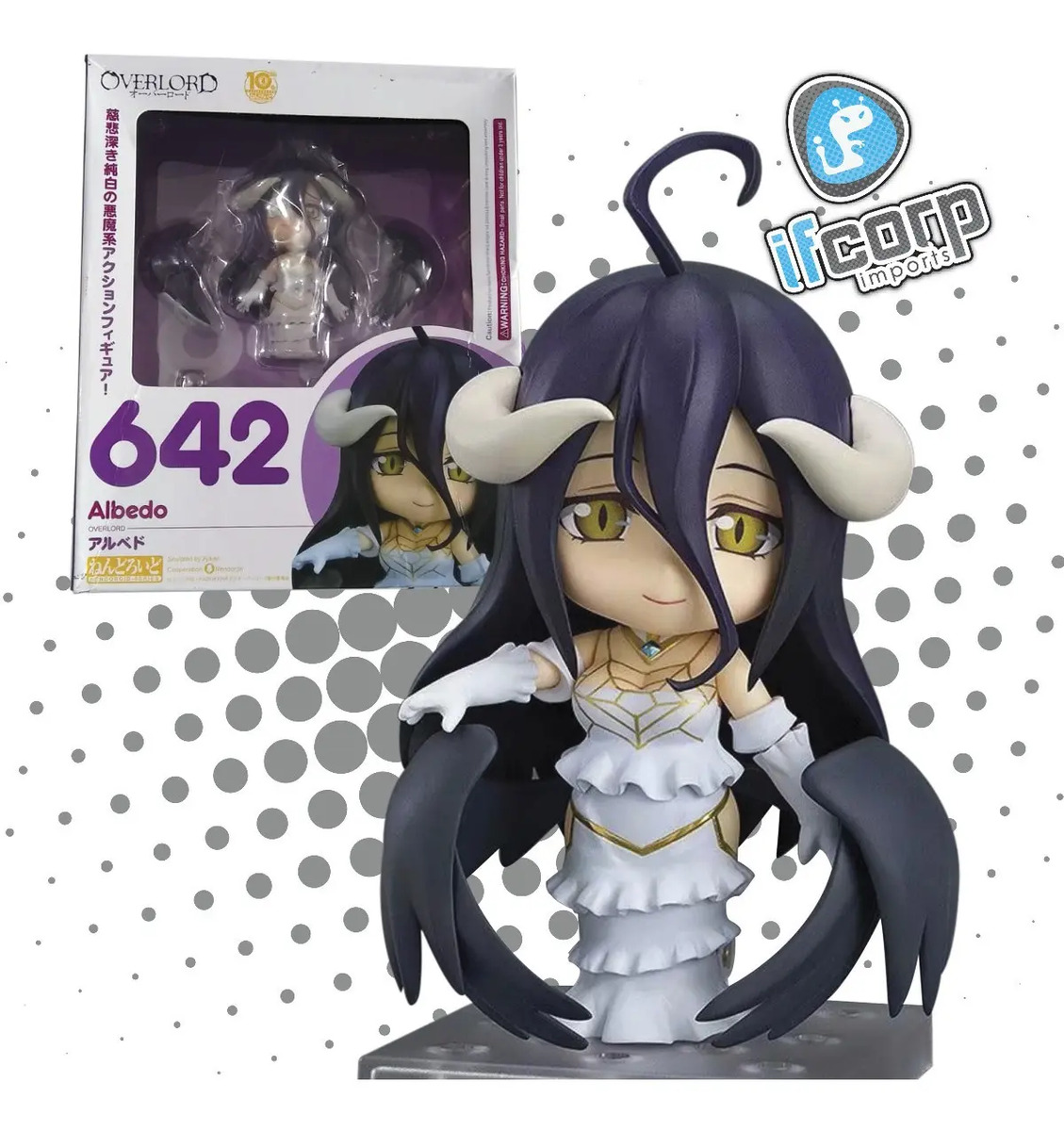 Albedo Nendoroid BLG 642 Figura Overlord Mercado Libre