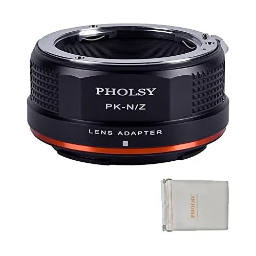 Adaptador Para Lente Objetivos Pentax K Pk A Cuerpo Nikon Z Meses sin intereses