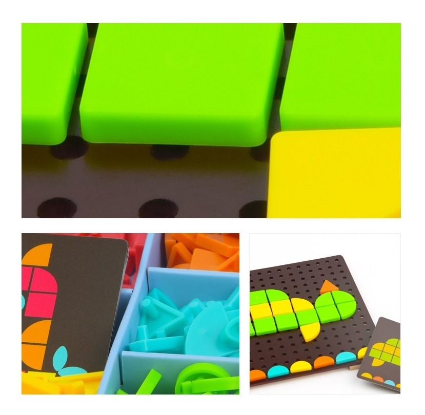 Juegos De Patrones Geométricos Mideer Mercado Libre