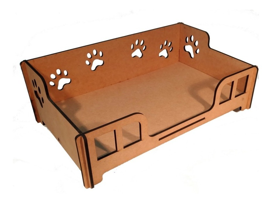 Cama Para Perros /gatos Madera Mdf Envío gratis