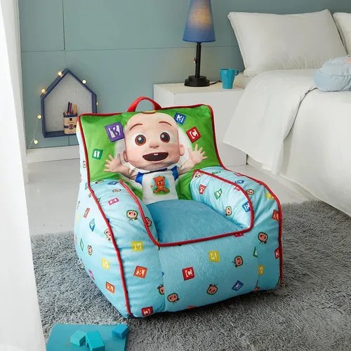 Idea Nuova Kids Mink Plush Bean Bag Chair With Pip Envío gratis