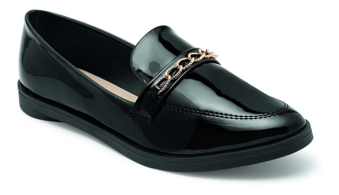 Zapatos De Vestir Dama / Mocasines / Charol Envío gratis