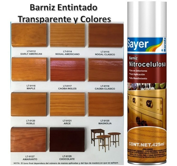 Barniz Para Madera | Mercadolibre 📦