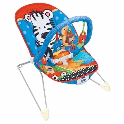 Fitch Baby Silla Vibradora Bouncer Zebra Cuotas sin interés