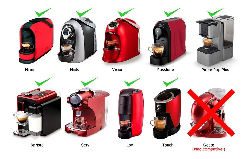 Cápsula Reutilizável Tres Corações Caffitaly Topblend Frete grátis