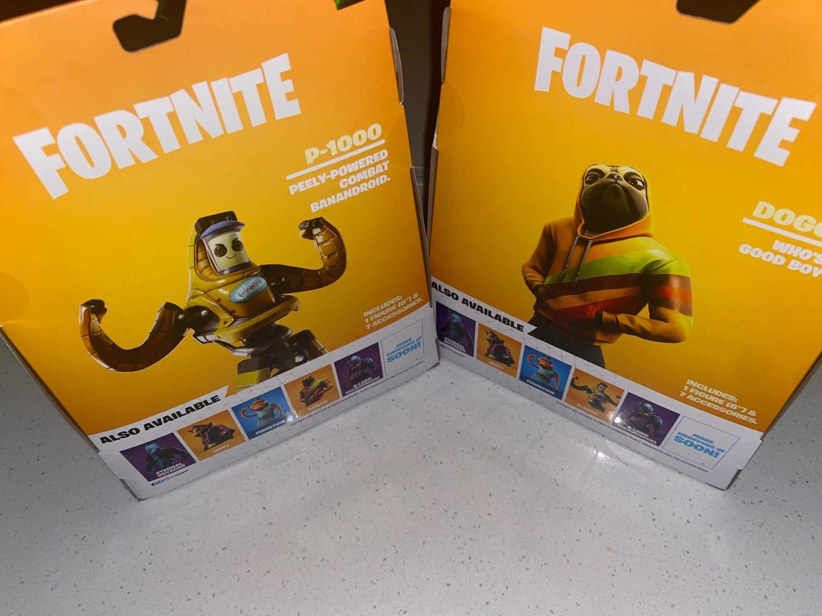 Jazwares Fortnite Legendary Series P1000 Peely Doggo Set Mercado Libre