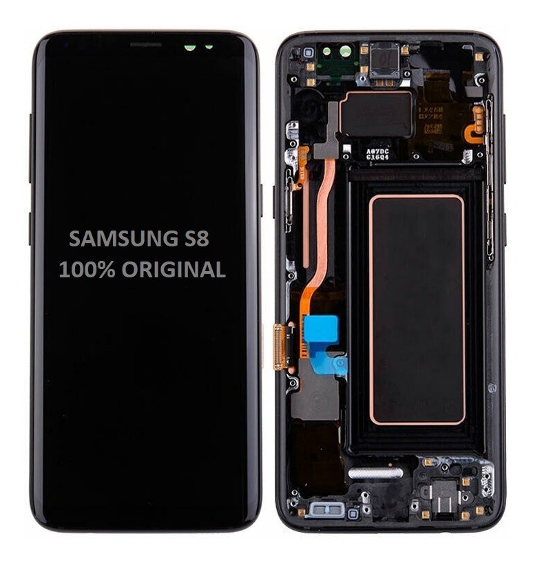 Display Pantalla Samsung S8 Original Super Amoled C/marco Mercado Libre