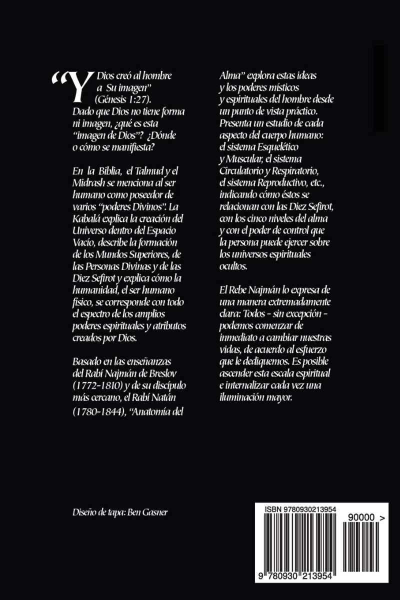 Libro Anatomia Del Alma Rebe Najman De Breslov Mercado Libre
