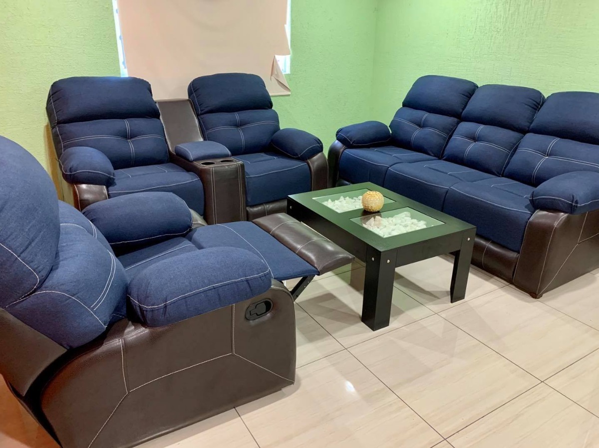 Sala Moderna Medellin Con Sillon Reclinable Mercado Libre