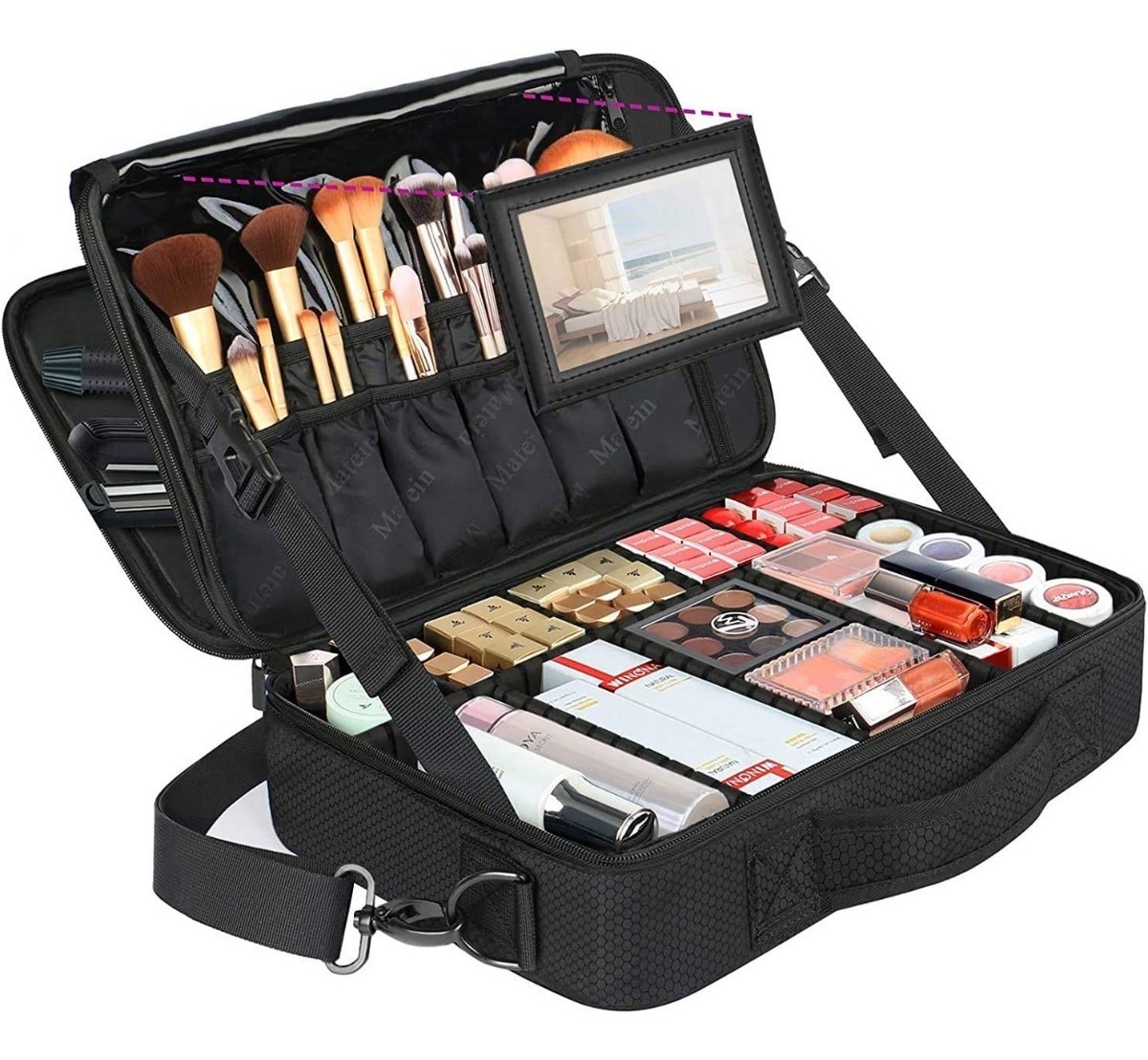 Cosmetiquera Maleta Viaje Organizador Maquillaje Profecional Meses