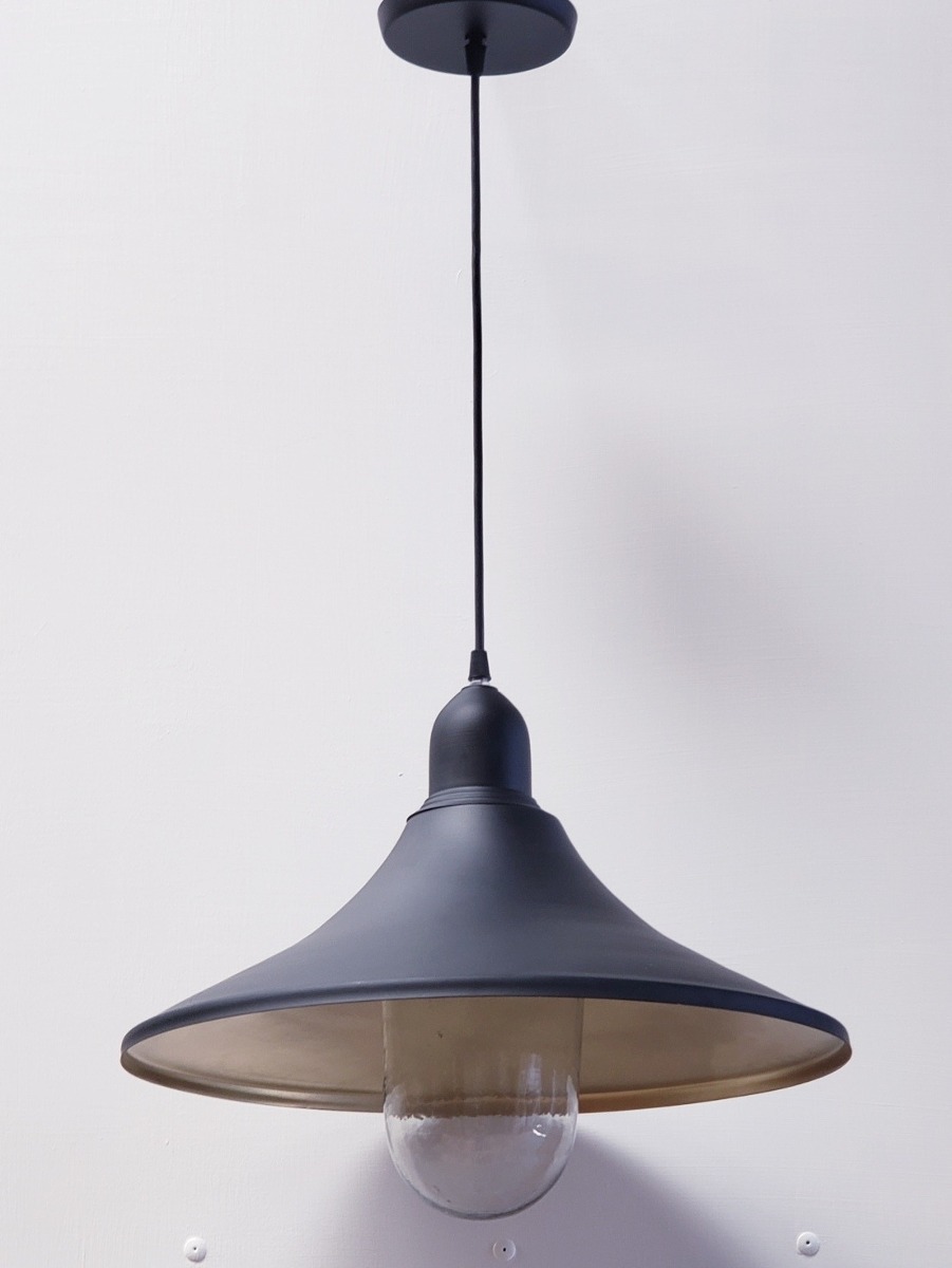 Lampara Colgante Tipo Industrial Con Capelo 3000 Meses sin intereses