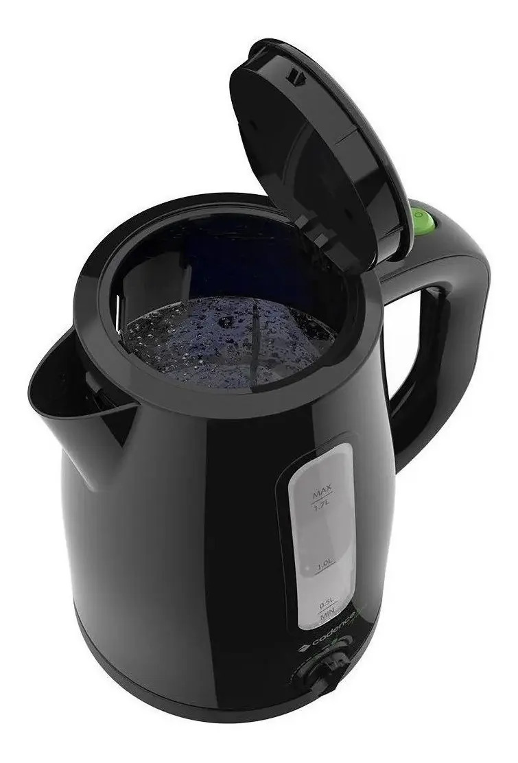 Chaleira elétrica térmica Cadence CEL550 Infusion cor preto 220V 1.7L