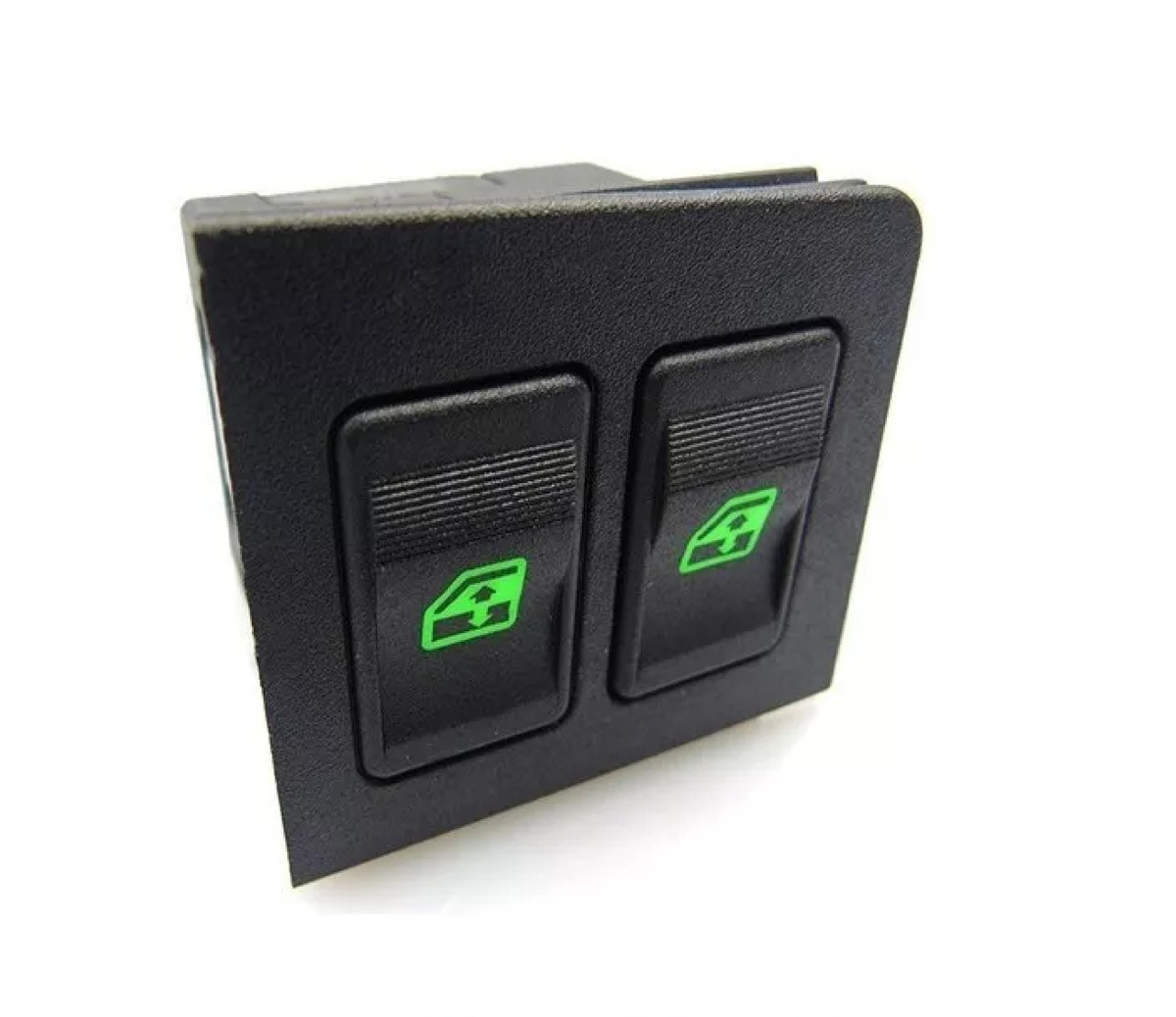 Botão Interruptor Vidro Eletrico Fiat Uno Duplo Led Verde Mercado Livre