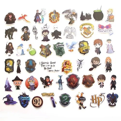 Set 50 Stickers Harry Potter Hogwarts Hermione en venta en