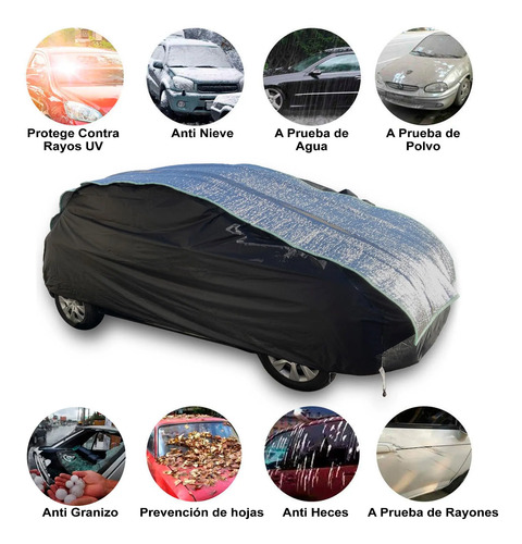 Funda Cubre Auto Cobertor Antigranizo Deluxe Nissan March | Envío Gratis