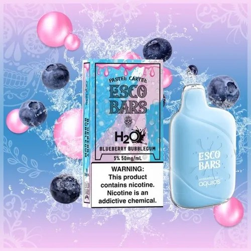 Vape Sabor Blueberry Bubblegum, Pastel Cartel Escobars, 15ml Envío gratis
