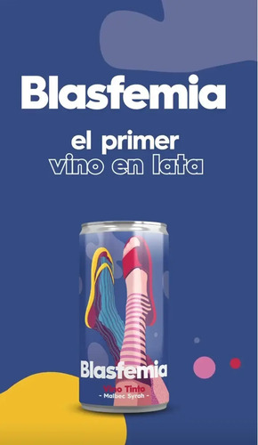 Vino Blasfemia Malbec- Syrah 269Ml. - Envíos | Mercadolibre