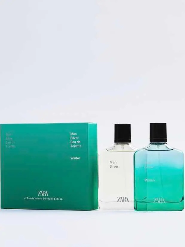 Perfume Zara Man Silver Y Man Silver Winter 100ml C/u Hombre Mercado