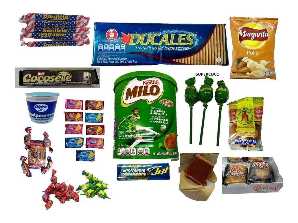 Treinta Dulces Colombianos Mecato Col8 Envío gratis