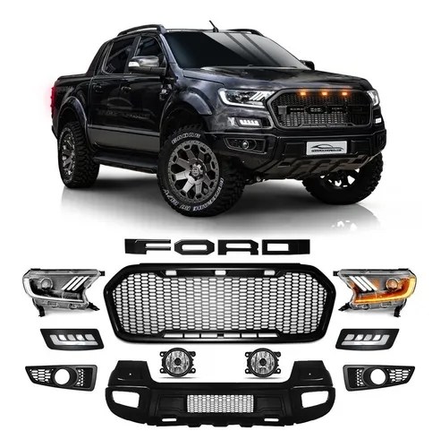 Body Kit Ford Ranger Raptor Transformação | Parcelamento sem juros
