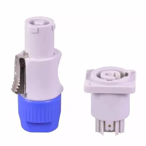 Conector Power-con Venetty Tipo Nac3fca + Nac3mpa Winners