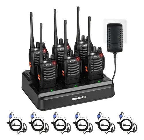 Pxton Walkie Talkies Para Adultos De Largo Alcance Con Auric | Meses