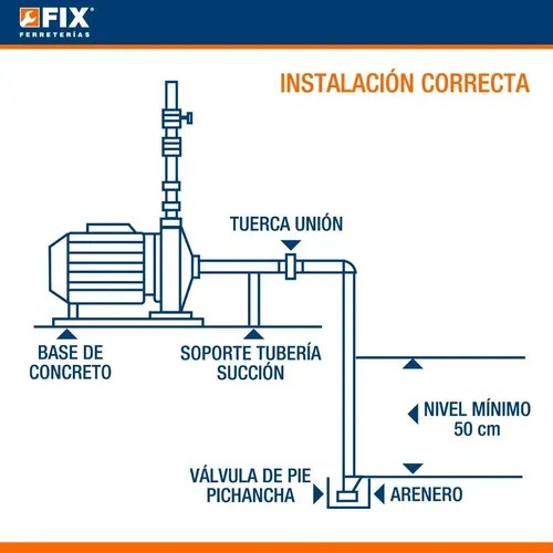 Bomba Agua Periferica 1 Hp Bobina Aluminio Truper 12114 Color Gris Fase