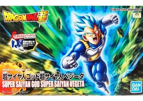 Fig Rise Standar Super Saiyan God Vegeta Model Kit - Bandai | MercadoLibre