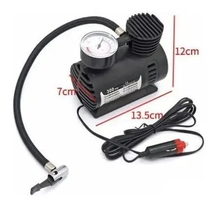 Mini Compresor De Aire Auto 12V Inflador Portatil 300 Psi | Rast Srl
