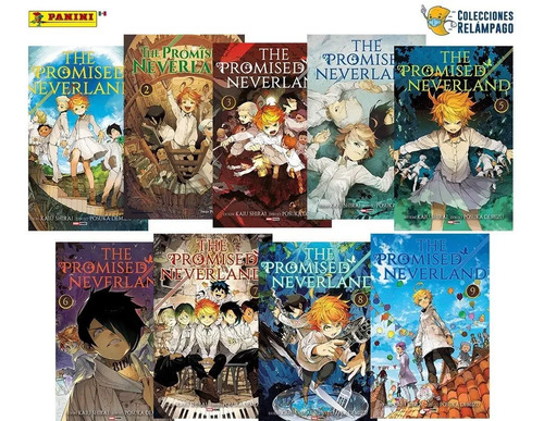 The Promised Neverland Tomo 1 Al 9 Completos En Español | Envío Gratis