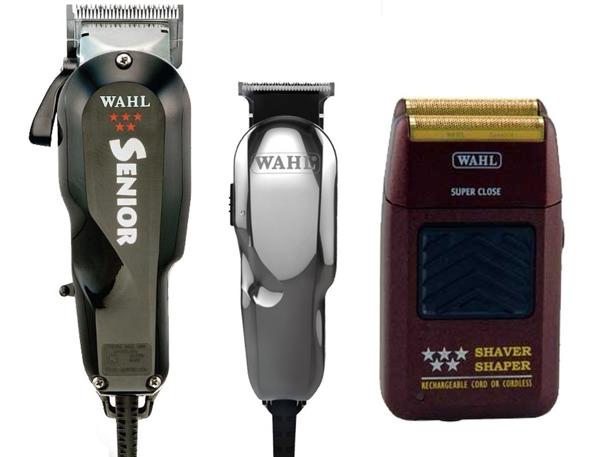 Combo Wahl Premium 5 Star Senior Clipper Hero Y Shaver Close Mercado
