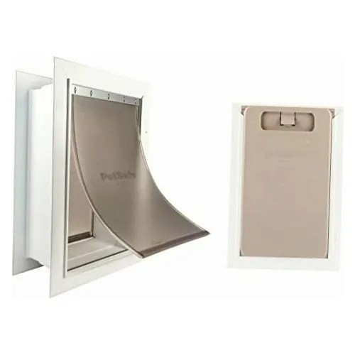 Petsafe Wall Entry Pet Door With Telescoping Tunnel, Large, Meses sin