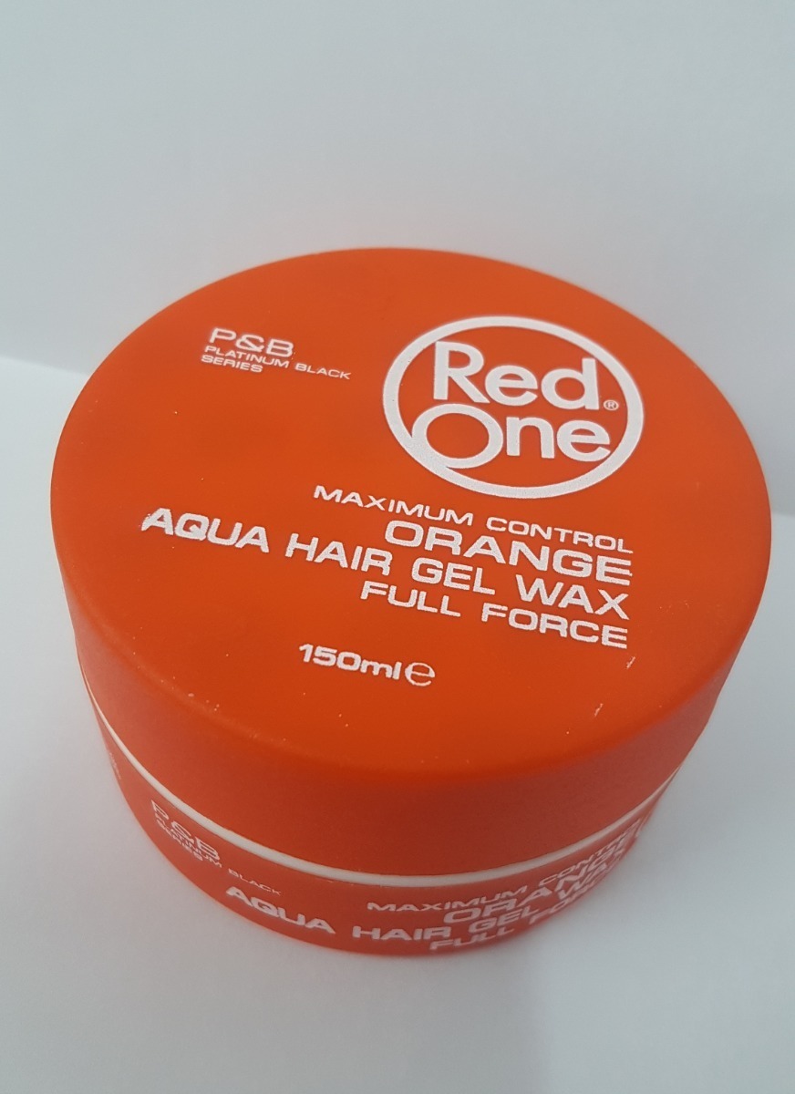Cera Red One Orange Aqua Hair Gel Wax 150ml Meses sin intereses