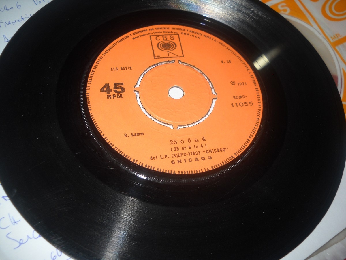 Vinilo Single De Chicago Mercado Libre