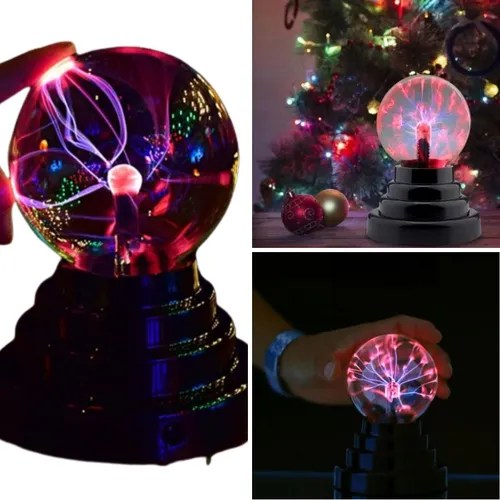 Globo De Plasma Light Luminária Raios Bivolt Frete grátis