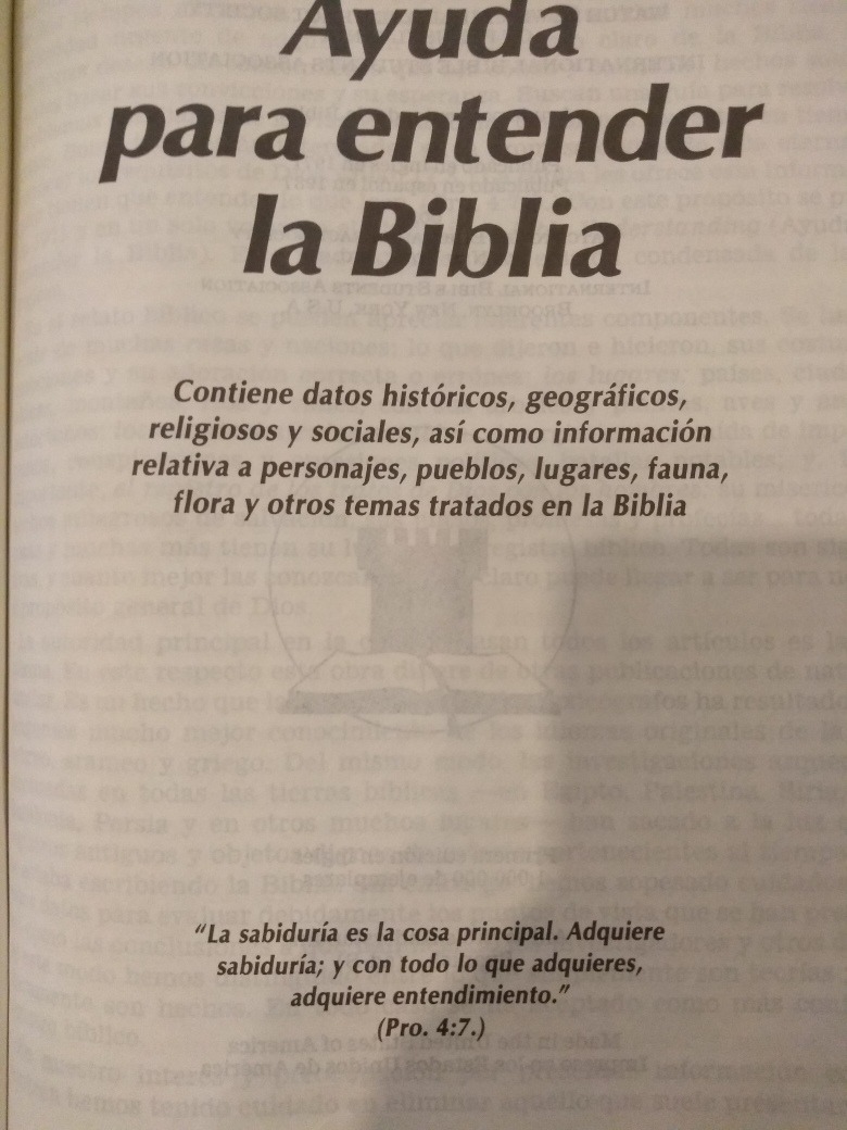 Libro Ayuda Para Entender La Biblia Mercado Libre