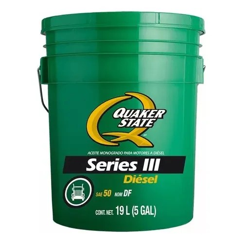 Aceite Diésel Sae 50 Quaker State Cubeta 19l Nueva Fórmula Envío gratis