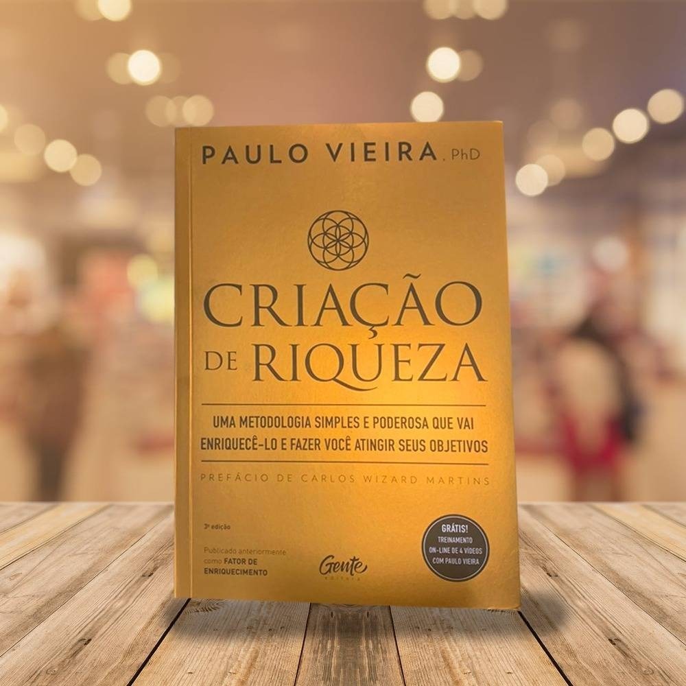 Livro Criação De Riqueza Paulo Vieira Editora Gente Mercado Livre