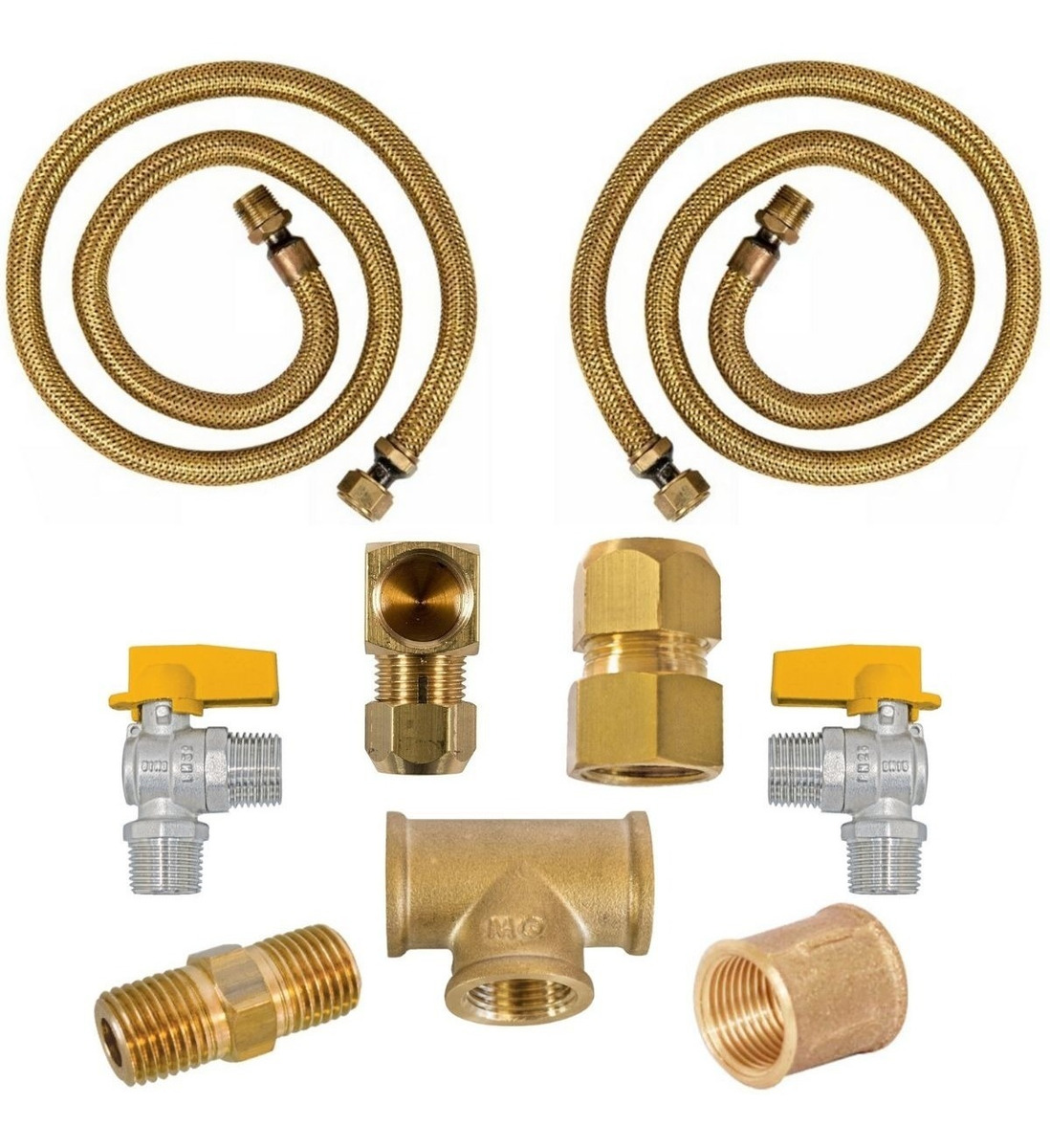 Kit Instalacao Cooktop E Forno Mangueira 60cm Gas Encanad Mercado Livre