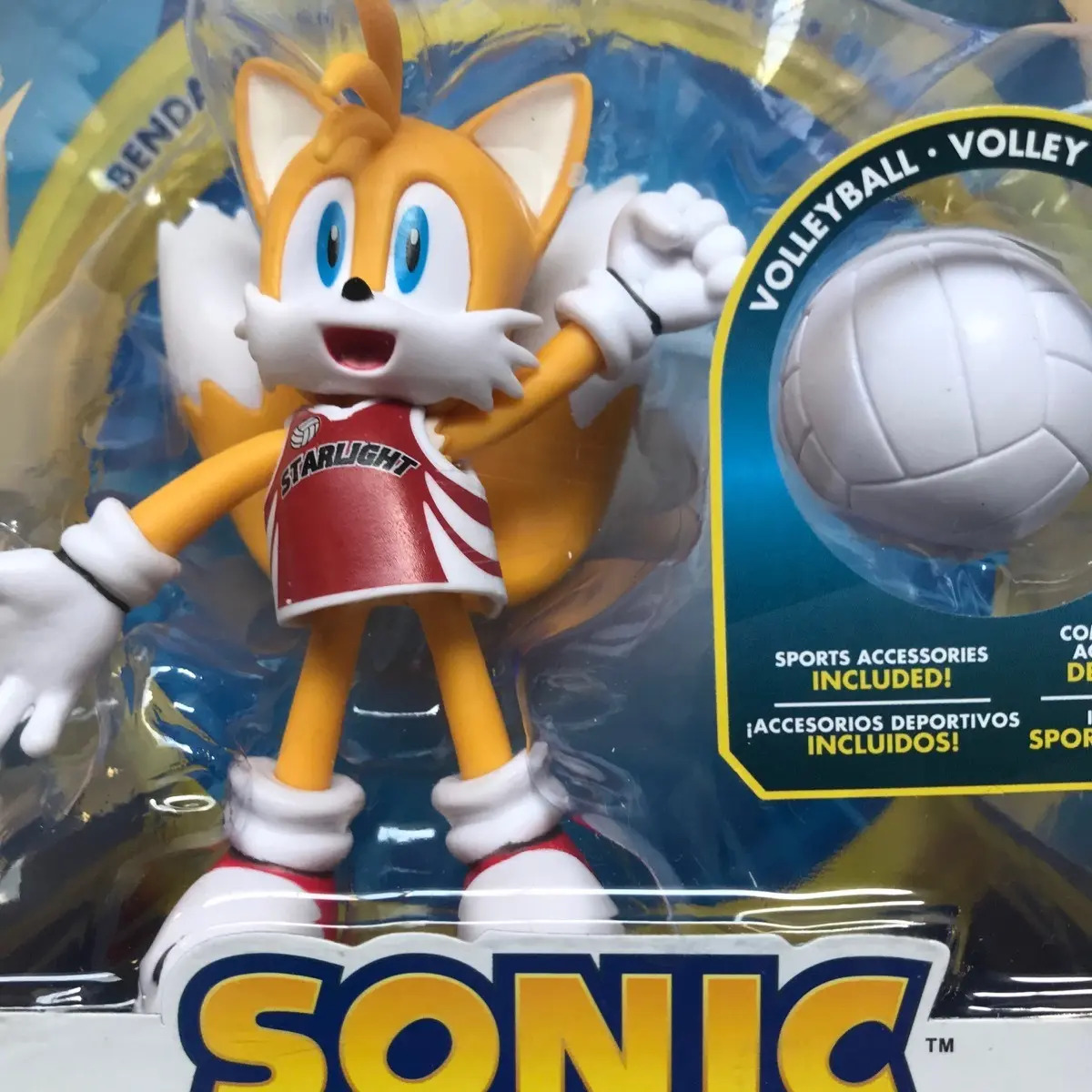 Figura De Tails Deportista, Sonic The Hedgehog, Muñeco Mercado Libre