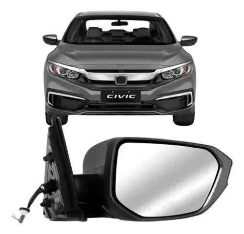 Retrovisor Honda Civic 2017 2018 2019 2020 2021 Elétrico