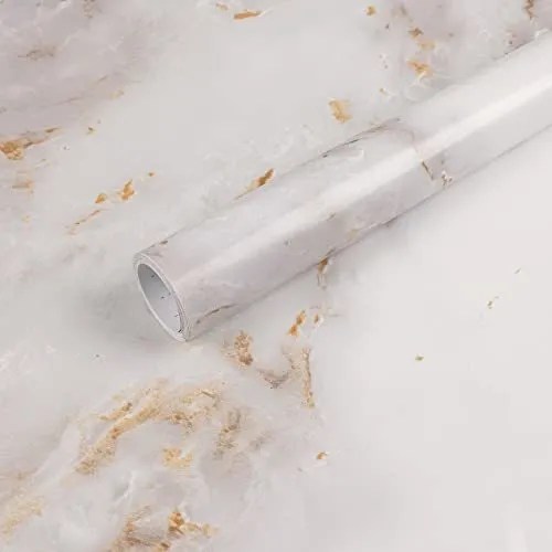 Papel De Contacto De Mármol Peel And Stick Encimeras Papel P Envío gratis