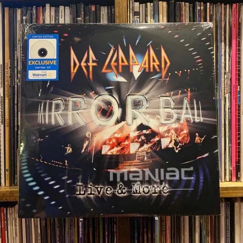Def Leppard Mirror Ball Live & More 3 Vinilos Color