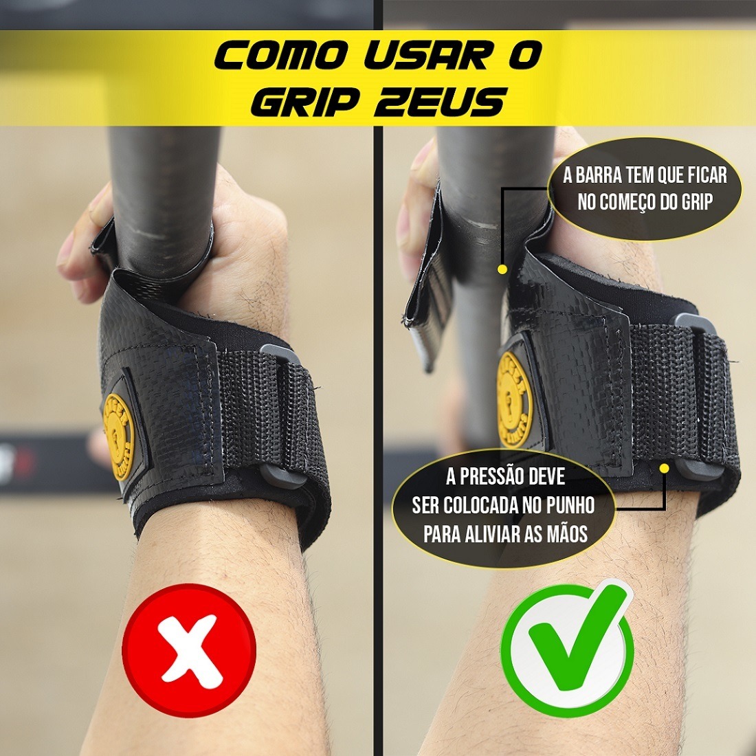 Grip Cross Novo Hand Grip Calistenia Protege Contra Calos Mercado Livre