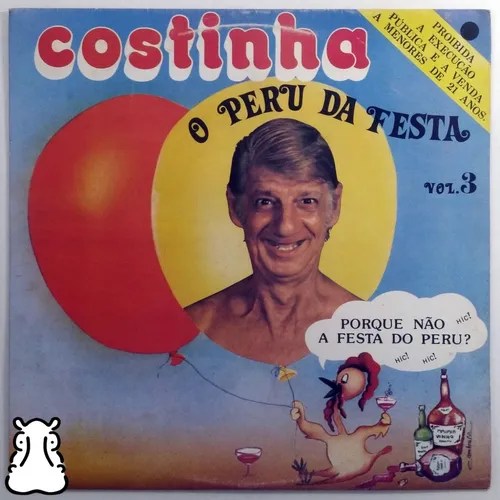 Lp Costinha O Perú Da Festa Vol. 3 Disco De Vinil 1983 MercadoLivre