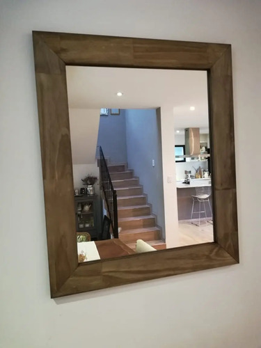 Espejo Marco Madera Para Baño. 51X61 Cm. Super Oferta!!!! | Mercadolibre