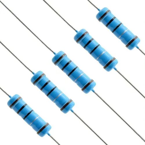 10 Resistor De Carbono Precisão 1 De 1 Ohm 1/2 0,5 W MercadoLivre