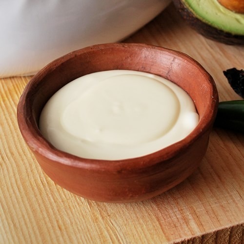 1 L Crema Oaxaqueña Líquida Comestible De Leche De Vaca VIKO NIKANDII