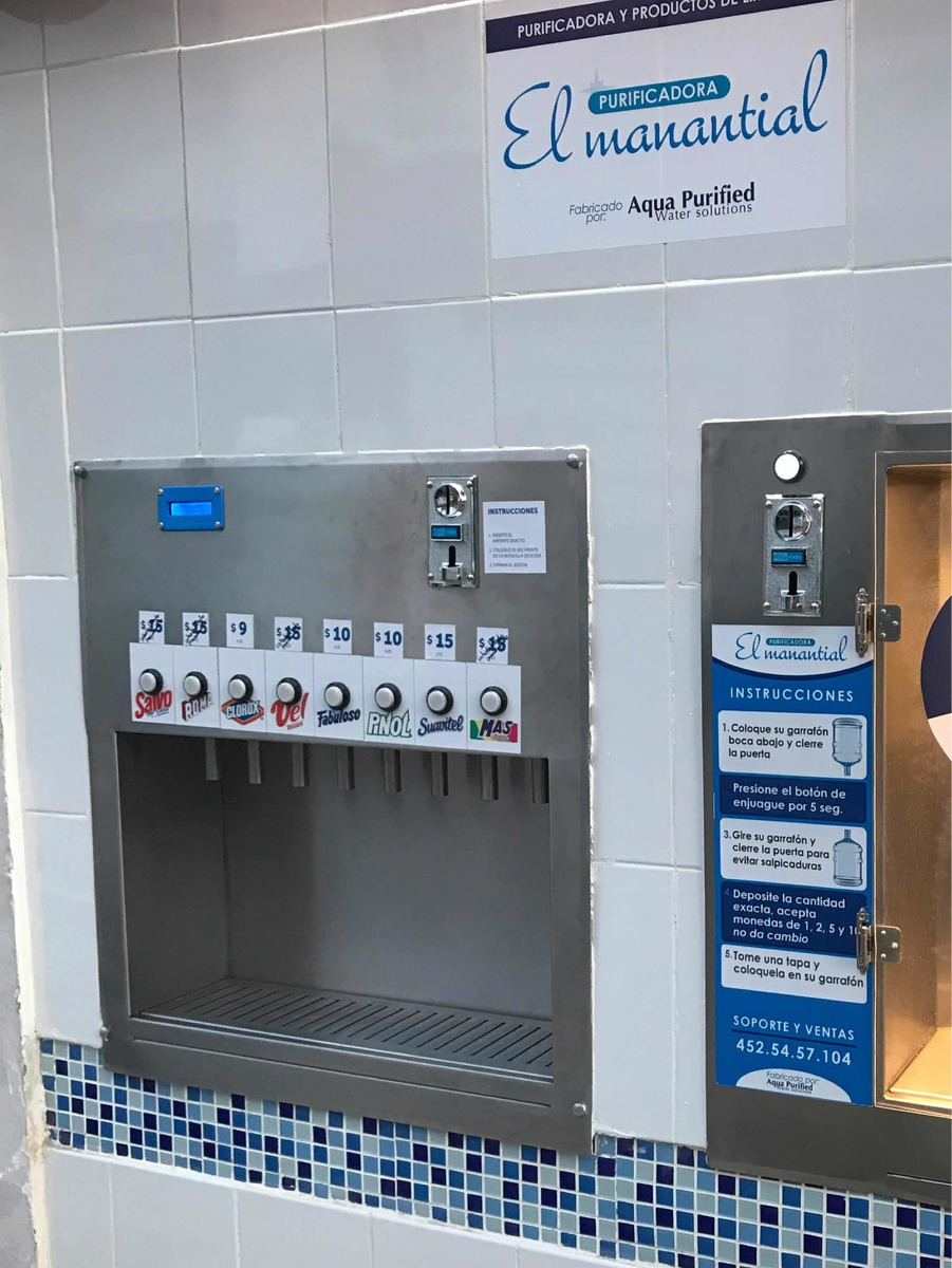 Vending Despachador De 8 Productos De Limpieza Autoservicio Mercado Libre
